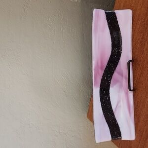 Glass Dish Serving Trinkets Display